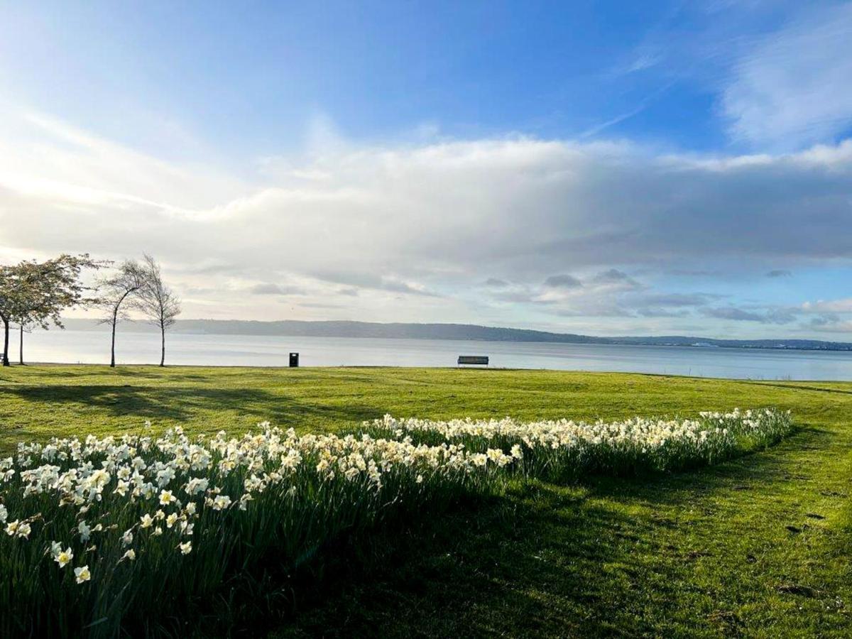 Modern Luxurious Apartment W/ Patio Balcony & View Jordanstown Exteriör bild